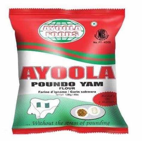 Ayoola - Poundo Yam (1.8kg)